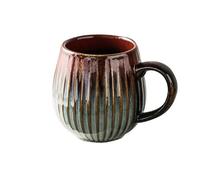 TUITA 500ml Creative Kiln Change Mug Breakfast Cup Retro Coffee Cups Milk Cup Ceramic Mug Mugs Large-Capacity Hand Warmer Drinkware