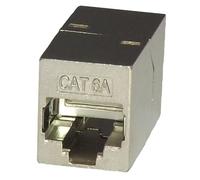 TUK - Cat6A Shielded Inline Coupler, Silver