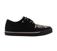 T.U.K. - Creeper Black Leopard/Canvas Upper - Girl Shoes EU 39
