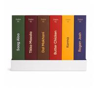 Tuk Tuk Spices India Series One | Indian Spice Gift Set | 6 Dishes | Butter Chicken, Tikka Masala, Korma, Rogan Josh, Dal Makhani & Saag Aloo | Free Video Recipes | Vegan