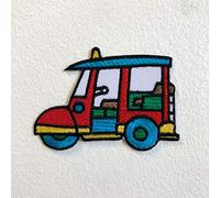 Tuk Tuk Taxi Travel Thailand Bangkok Iron Sew on Embroidered Patch
