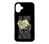 Tuk-Tuking My Way Through Thailand's Wonders Case for iPhone 16 Plus