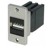 Tuk - Usb 2.0 A Female To A Female Keystone Coupler, Panel Mount
