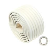 TUKA Multi-Purpose Foam Protector Kit, 2M x 80mm, Universal Anti Collision Protector, Safety of Child Baby Senior Thick Childproofing Safety Protection Securing Objects and Surfaces TKD7002 Off White