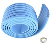 TUKA Multi-Purpose Foam Protector Kit, 2M x 80mm, Universal Anti Collision Protector, Safety of Child Baby Senior | Thick Childproofing Safety Protection Securing Objects and Surfaces. TKD7002 blue