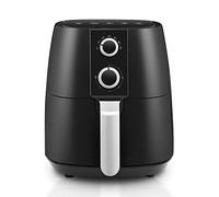 TUKAILAI 3.8L Air Fryer Rapid Air Circulation 1450w For Home Use Dual Knob Control With 30 Min Timer, 200℃ Adjustable Temperature Control, Healthy Free/Low Oil Cooking, Dishwasher Safe Frying Basket