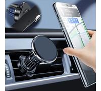 TUKEFEV Car Phone Holder Air Outlet Snap Magnetic Phone Car Mount Navigation Mounts Cell Phone Holder All Models Universal Multi-Function Magnetic Phone Car Mount Fit For Smartphones