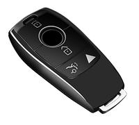 Tukellen for Mercedes Benz Key fob Cover,Special Soft TPU Key Case Protector Compatible with 2017-2021 E-Class 2018-2021 S-Class 2019-2021 A-Class C-Class G-Class-Black