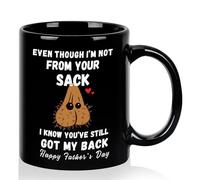 Tukeoo Fathers Day Dad Gifts from Daughter Son, 330ml Funny Coffee Mug, Father's Day Mug Gifts for Stepdad Grandad, Dad Birthday Presents for Daddy Husband Men on Christmas Anniversary