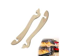 TUKEVA 2 Stick Hooks for Oven Oven Rack Push Pull Tool Oven Rack Push Pull Puller for Baking Kitchen Cooking Accessories Shelf Puller for Air Fryers, Toaster, Oven and Kitchen Oven (Color A)