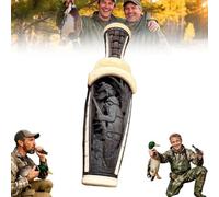 TUKRKRS Hunter's Legacy Decorative Duck Call - Intricate Hand-Carved Style Waterfowl Sculpture - Collectible Hunting Keepsake for Dad Grandpa - Retro Man Cave Office Desk Decor(B1PCS)