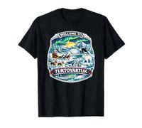 Tuktoyaktuk Canada's Northwest Territories Arctic Ocean Art T-Shirt