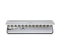 TUL Custom Note-Taking System Discbound Hole Punch, Silver