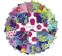 Tula Pink Floral Reef 10" Squares 42 10-inch Squares Layer Cake FreeSpirit Fabrics