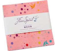 Tula Pink Saturday Stash Fairy Dust Charm Pack 42 5-inch Squares FreeSpirit Fabrics