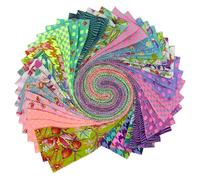 Tula Pink Untamed Design Roll 40 2.5-inch Strips Jelly Roll FreeSpirit Fabrics, Assorted, FB4DRTP.UNTAMED