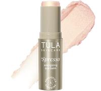 TULA Skin Care Eye Balm Gold Glow - Dark Circle Treatment, Instantly Hydrate and Brighten Undereye Area, Portable and Perfect to Use On-the-go, 0.35 oz.