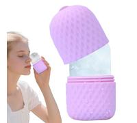 tulahkomen Ice Roller for Facial,Silicone Cooling Roller Mold for Neck | Lightweight Beauty Tools Cold Molds for Girlfriend Daughter Friend Wife