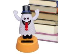 tulahkomen Solar Powered Dancing Figures - Car Swinging Dancing Toy - Animated Halloween Cartoon Dashboard Accessories for Living Room Bedroom Truck Auto Automotive Vehicle Home Road Trip