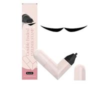 tulahkomen Winged Eye End Stamp - Double-Tip Makeup Eye End Stamp | Creamy Gel Stencil Precise Cosmetics Everyday for Girlfriend, Wife, Beginners, Mother