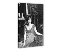 TULAOJI Barbra Streisand in 'Funny Girl' Print Canvas Poster Bedroom Decor Sports Landscape Office Room Decor Gift Frame-style-26 16x24inch(40x60cm)