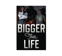 TULAOJI Bigger Than Life (1956) Canvas Poster Wall Art Decor Print Picture Paintings for Living Room Bedroom Decoration 12x18inch(30x45cm) Unframe-style-45