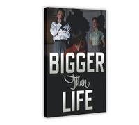 TULAOJI Bigger Than Life (1956) Canvas Poster Wall Art Decor Print Picture Paintings for Living Room Bedroom Decoration 12x18inch(30x45cm) Frame-style-45