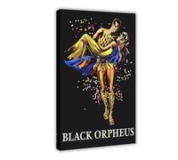 TULAOJI Black Orpheus (1959) Canvas Poster Wall Art Decor Print Picture Paintings for Living Room Bedroom Decoration 16x24inch(40x60cm) Frame-style-42