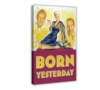 TULAOJI Born Yesterday (1950) Canvas Poster Wall Art Decor Print Picture Paintings for Living Room Bedroom Decoration 16x24inch(40x60cm) Frame-style-40