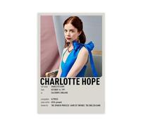 TULAOJI Charlotte Hope Poster Canvas Poster Bedroom Decor Korean Series Landscape Office Room Decor Gift 24x36inch(60x90cm) Unframe-style