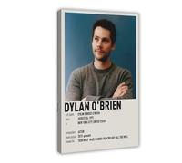 TULAOJI Dylan O'brien Poster Canvas Poster Bedroom Decor Korean Series Landscape Office Room Decor Gift 24x36inch(60x90cm) Frame-style