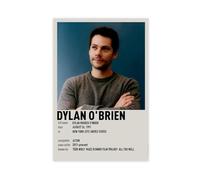 TULAOJI Dylan O'brien Poster Canvas Poster Wall Art Decor Print Picture Paintings for Living Room Bedroom Decoration 20x30inch(50x75cm) Unframe-style
