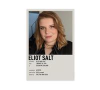 TULAOJI Eliot Salt Poster Canvas Poster Wall Art Decor Print Picture Paintings for Living Room Bedroom Decoration 16x24inch(40x60cm) Unframe-style