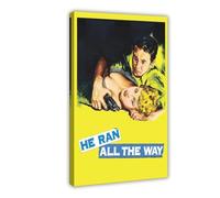 TULAOJI He Ran All The Way (1951) Canvas Poster Bedroom Decor Korean Series Landscape Office Room Decor Gift 20x30inch(50x75cm) Frame-style-17