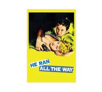 TULAOJI He Ran All The Way (1951) Canvas Poster Wall Art Decor Print Picture Paintings for Living Room Bedroom Decoration 24x36inch(60x90cm) Unframe-style-17