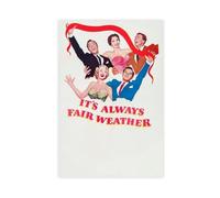 TULAOJI It_s Always Fair Weather (1955) Canvas Poster Wall Art Decor Print Picture Paintings for Living Room Bedroom Decoration 24x36inch(60x90cm) Unframe-style-46