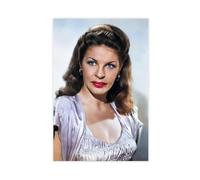 TULAOJI Martha Raye Retro Movie Star Canvas Poster Bedroom Decor Korean Series Landscape Office Room Decor Gift 24x36inch(60x90cm) Unframe-style-44