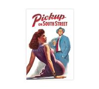TULAOJI Pickup on South Street (1953) Canvas Poster Wall Art Decor Print Picture Paintings for Living Room Bedroom Decoration 16x24inch(40x60cm) Unframe-style-35