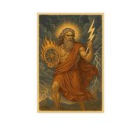 TULAOJI Taranis, Celtic God Canvas Poster Wall Art Decor Print Picture Paintings for Living Room Bedroom Decoration 20x30inch(50x75cm) Unframe-style-24