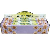 Tulasi Musk Incense Sticks - 20 Sticks-White musk