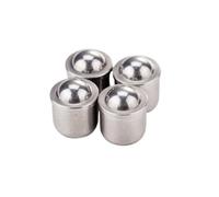 TULDYS 10Pcs/Lot 2mm 3mm 4mm 5mm 6mm 8mm 10mm 304 Stainless Steel Ball Plunger Push Fit Ball Spring Ball Plungers(8MM X 9)