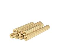 TULDYS 20/50/100pcs Thread Brass Round Standoff Spacer Female M2 Brass Threaded Spacer Motherboard Spacer(50pcs,M2x4)