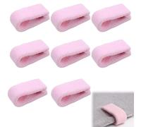 TULEBOLIAN 8 Pcs Duvet Clips, Non-Slip Duvet Cover Clips to Keep Duvet in Place, Quilt Clips for Blanket Bed Sheet Curtain Socks Mattress Covers(Pink)