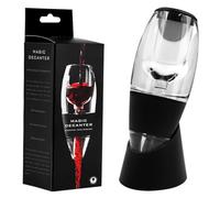 TULEBOLIAN Premium Wine Aerator Set for Red Wine - Complete Pourer with Filter, Stand & Base | Instant Wine Breather & Decanter Accessories Gift Box to Unlock Flavour & Aroma