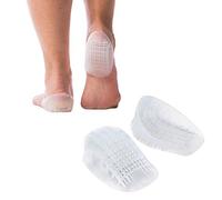 Tuli’s Heavy Duty Heel Cups, Green - Pro Heel Cup Shock Absorption and Cushion Inserts for Plantar Fasciitis, Sever's Disease and Heel Pain Relief, Large - UK 7+