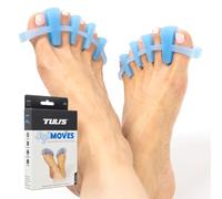 Tuli’s Soft Moves Adjustable Toe Separators for Alignment, Blue