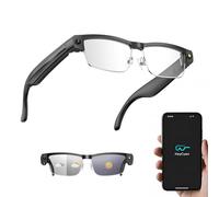 tulilut AI Smart Glasses with 8MP Camera Powered by AI, Bluetooth Sunglasses for Men, Real-Time Translation, Voice Assistant, Open-Ear Music & Calls, Dual Mic Noise Reduction, UV Protection Lenses