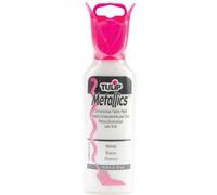 Tulip 1.25oz 3D Fabric Paint Metallic White