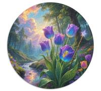 Tulip 1000 Piece Jigsaw Puzzle for Kids And Adults Flowers Challenging Puzzles Educational Games Creativity & Gift Giving 1000pcs (67.5x67.5cm)