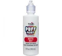 Tulip 15554 Fabric Paint, 4oz , Snow Cap White